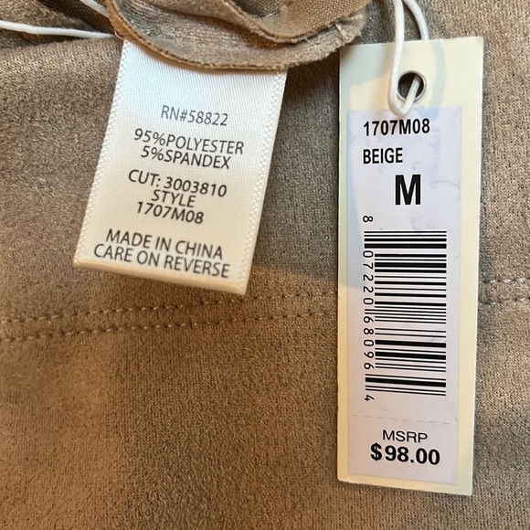 Max studio pull on beige dress pants - Picture 6 of 6
